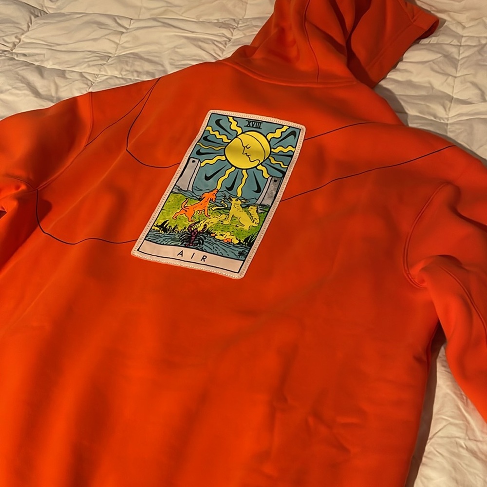 NIKE NSW Element Heavyweight Hoodie - Orange - Picture 5 of 7